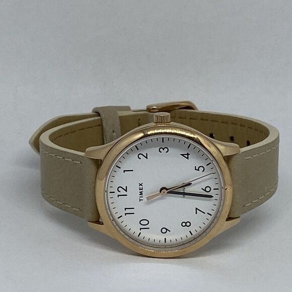 Timex TW2172400 Women's Leather Strap Analog Dial Quartz Genuine Watch RQ455 - Picture 7 of 12